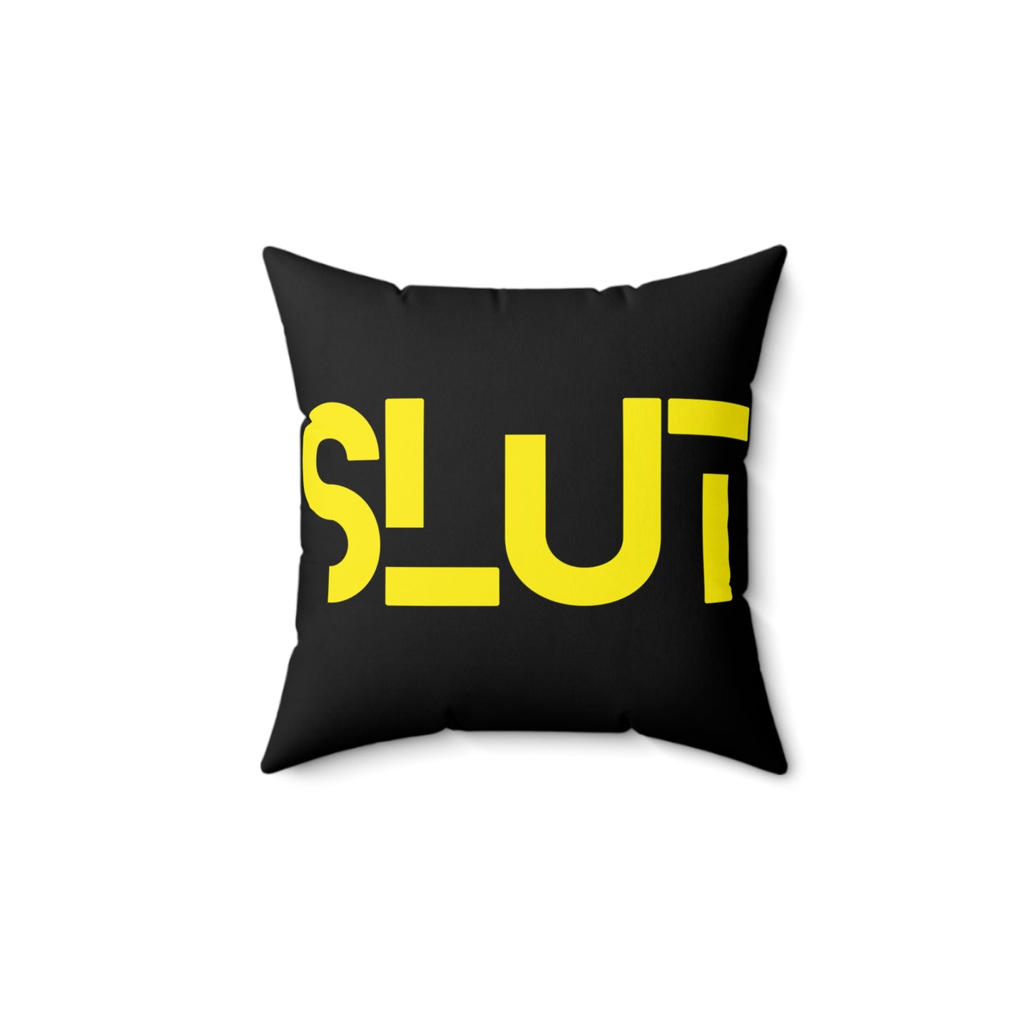 Juucie | "Slut" Polyester Square Pillow (various sizes) | BBC - Juucie
