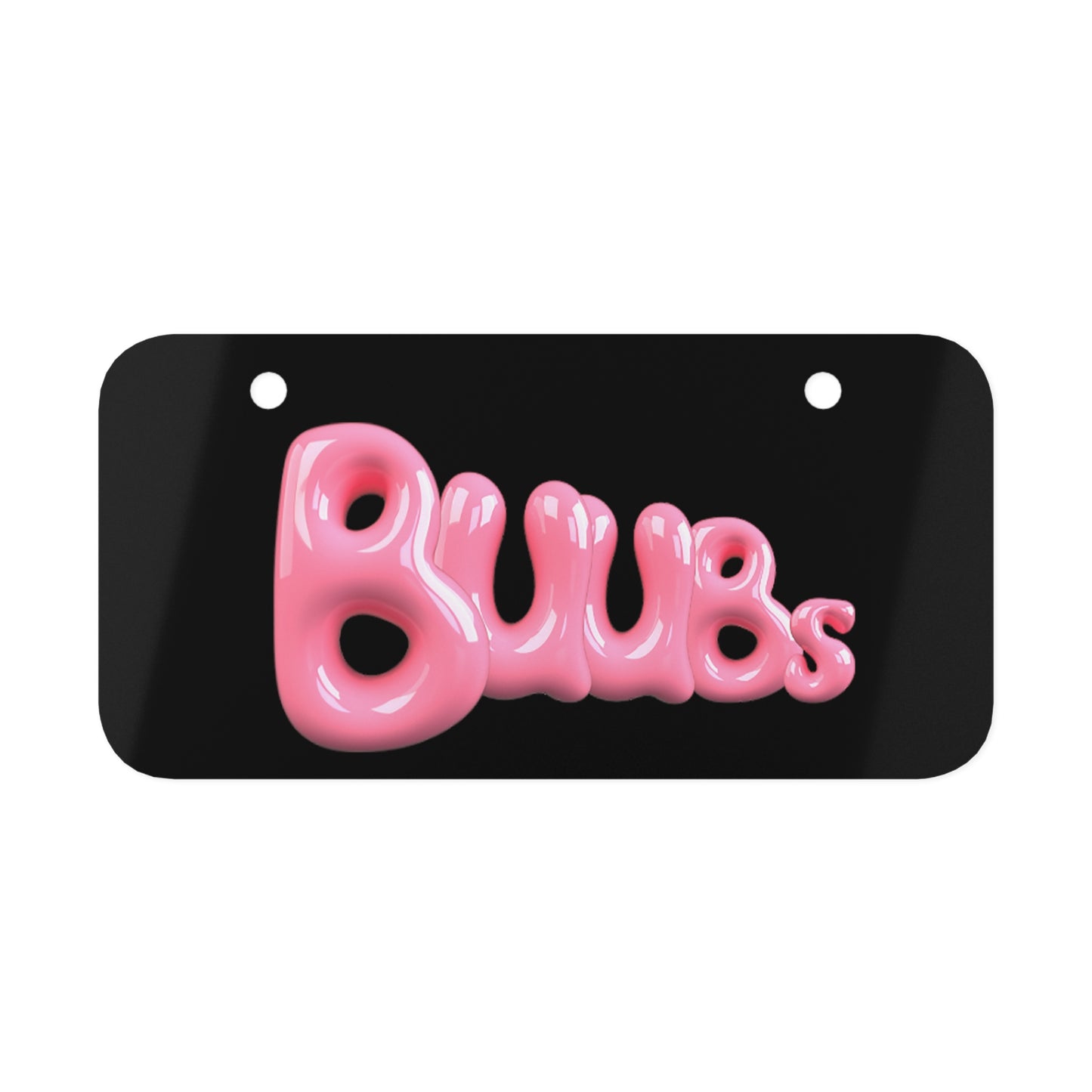 Juucie | "BuuBs" Mini License Plate - Juucie