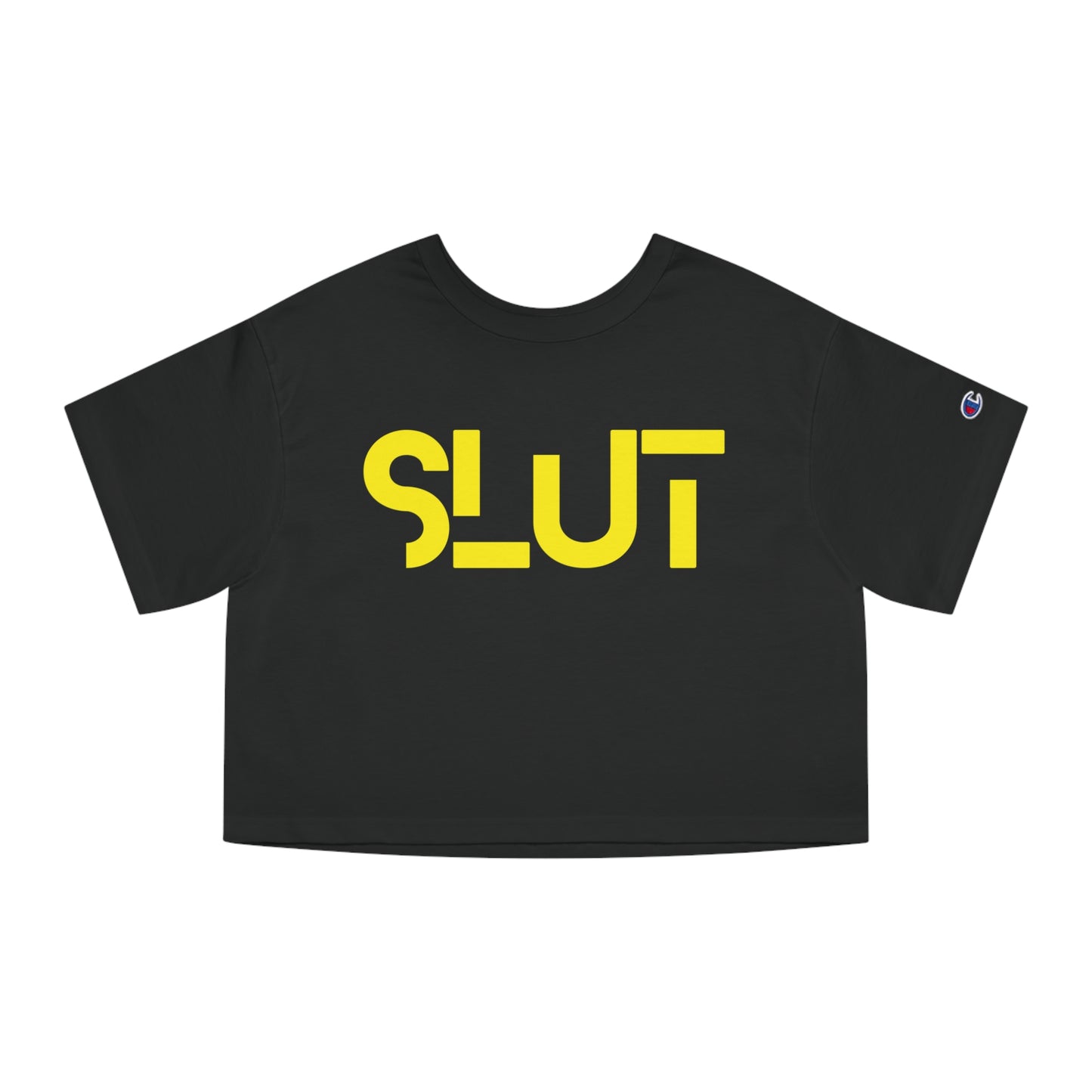 Juucie | Women's naughty "Slut" Cropped T-Shirt - Juucie