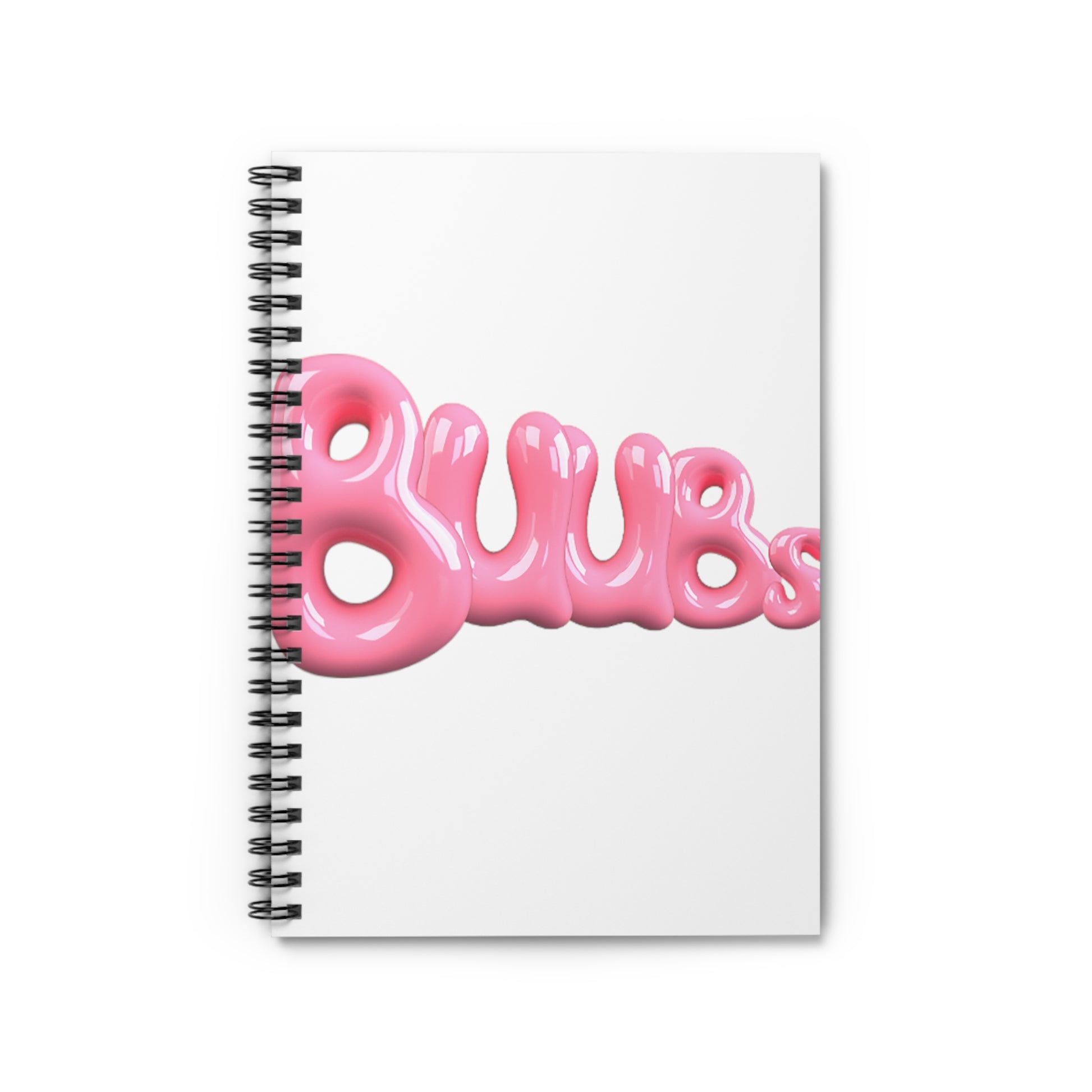 Juucie | "Buubs" Spiral Notebook - Ruled Line - Juucie
