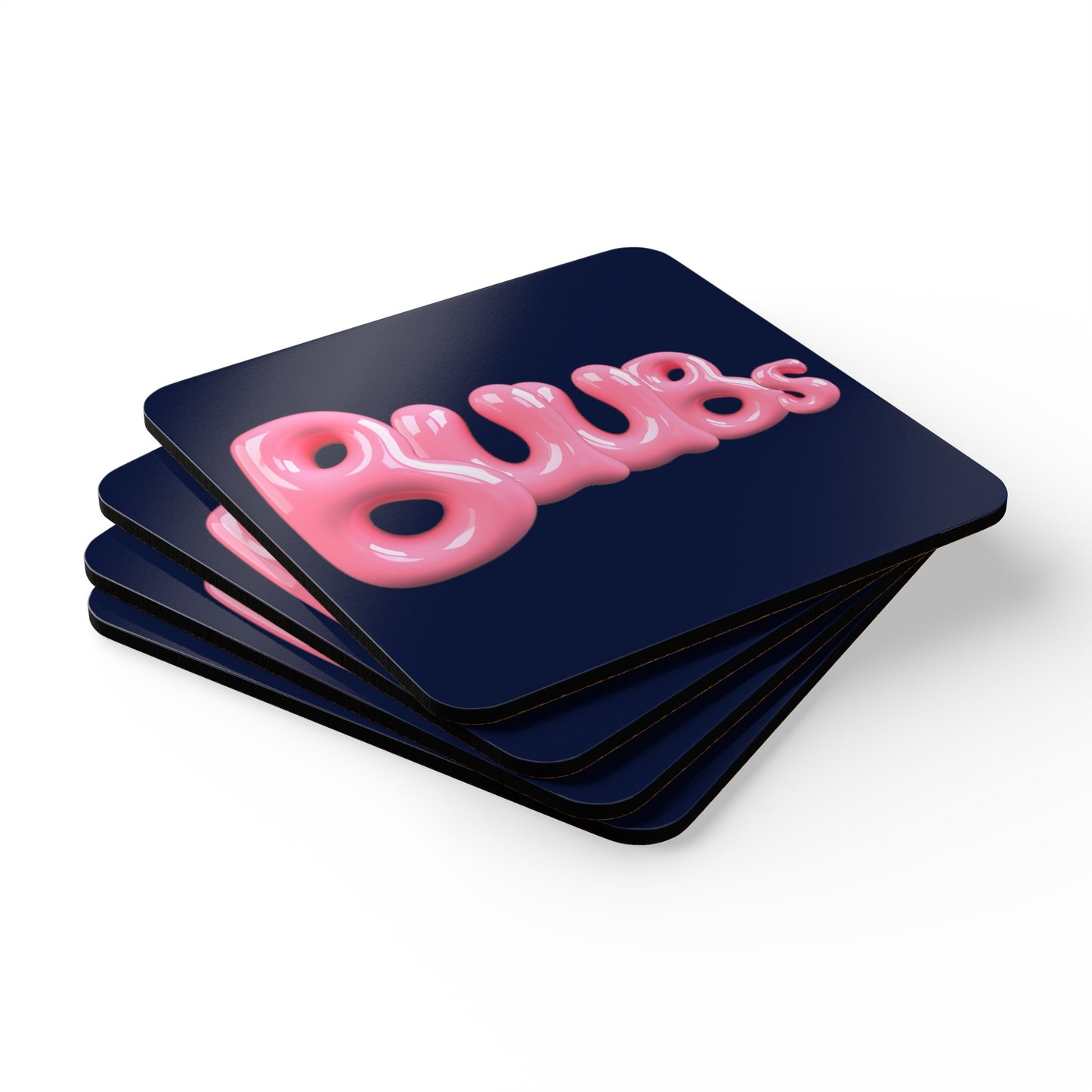 Juucie | "Buubs" Corkwood Coaster Set - Juucie