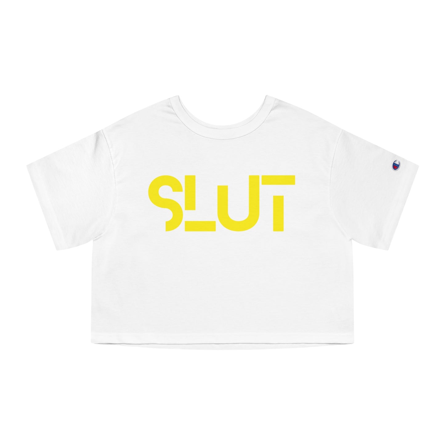 Juucie | Women's naughty "Slut" Cropped T-Shirt - Juucie